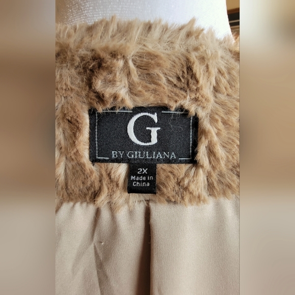 G by Giuliani - 2XL - Faux Fur Vest - Picture 7 of 9